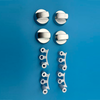 EINSTELLKNOPF F&Uuml;R HERDTOPF 16 ST&Uuml;CK 10029978 (42 MM+6S+8S+6/8H) SILBER