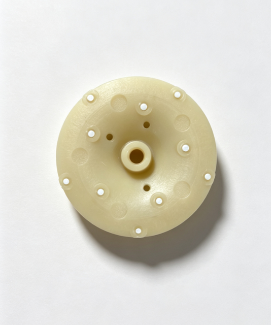 GESCHIRRSP&Uuml;LMASCHINEN-LAUFRADVENTILATOR F&Uuml;R GESCHIRRSP&Uuml;LMASCHINENMOTOR 0065540 (6,0/57 MM) WEISS