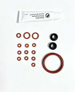 DICHTUNGSSATZ F&Uuml;R KAFFEEMASCHINE MIT SILIKONFETT, 17-TEILIGES KIT 